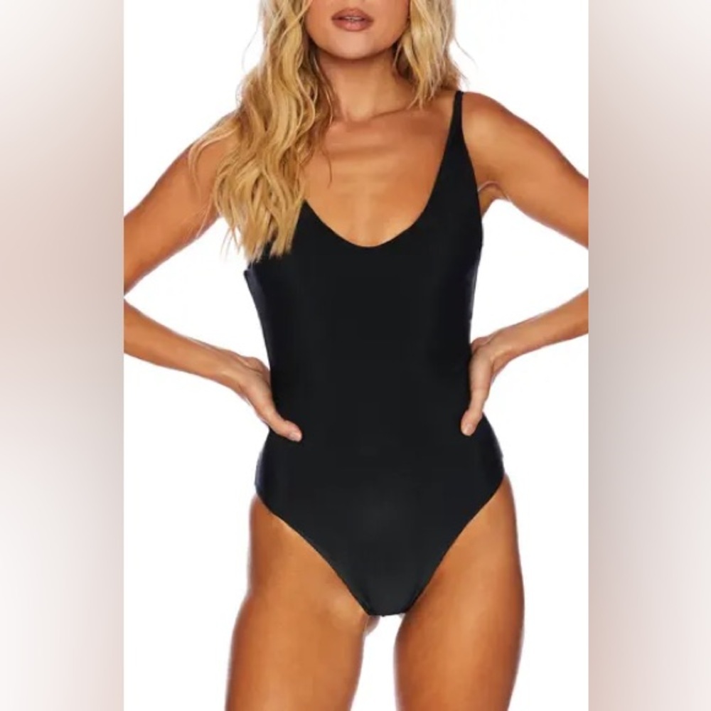 Beach Riot Reese Rib One-Piece Swimsuit‎ Size XL